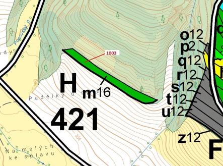 Prodej - pozemek, les, 3 001 m²