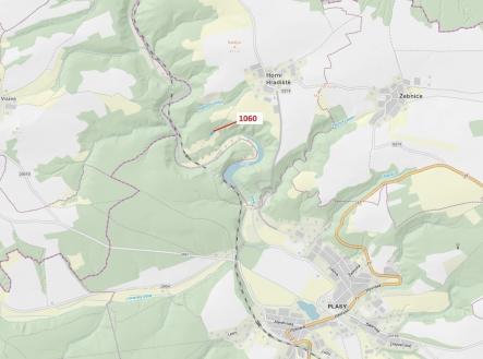 Prodej - pozemek, les, 1 462 m²