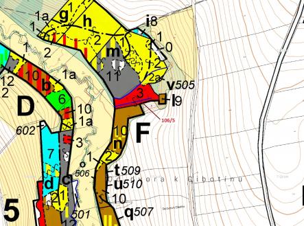 Prodej - pozemek, les, 1 408 m²