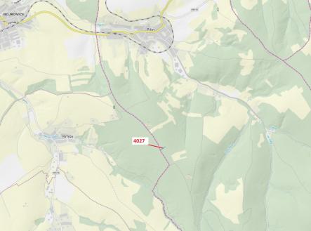 Prodej - pozemek, les, 1 282 m²