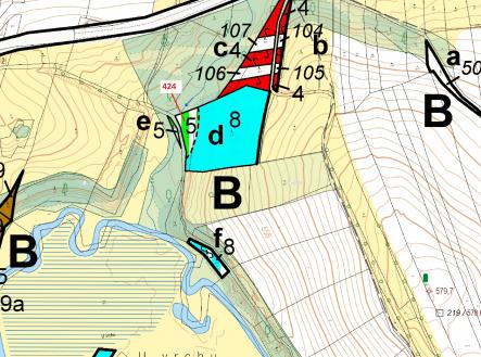 Prodej - pozemek, les, 967 m²