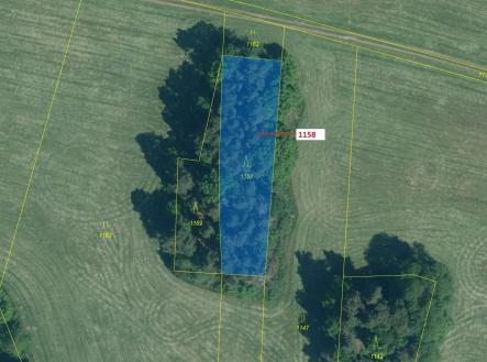 Prodej - pozemek, les, 1 323 m²