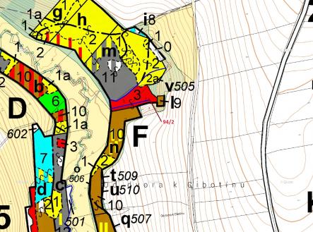 Prodej - pozemek, les, 909 m²