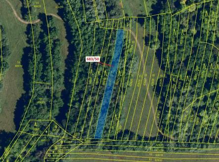 Prodej - pozemek, les, 477 m²