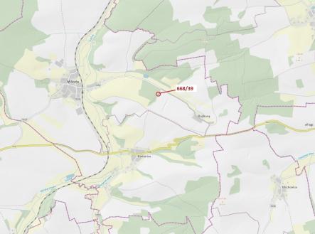 Prodej - pozemek, les, 222 m²