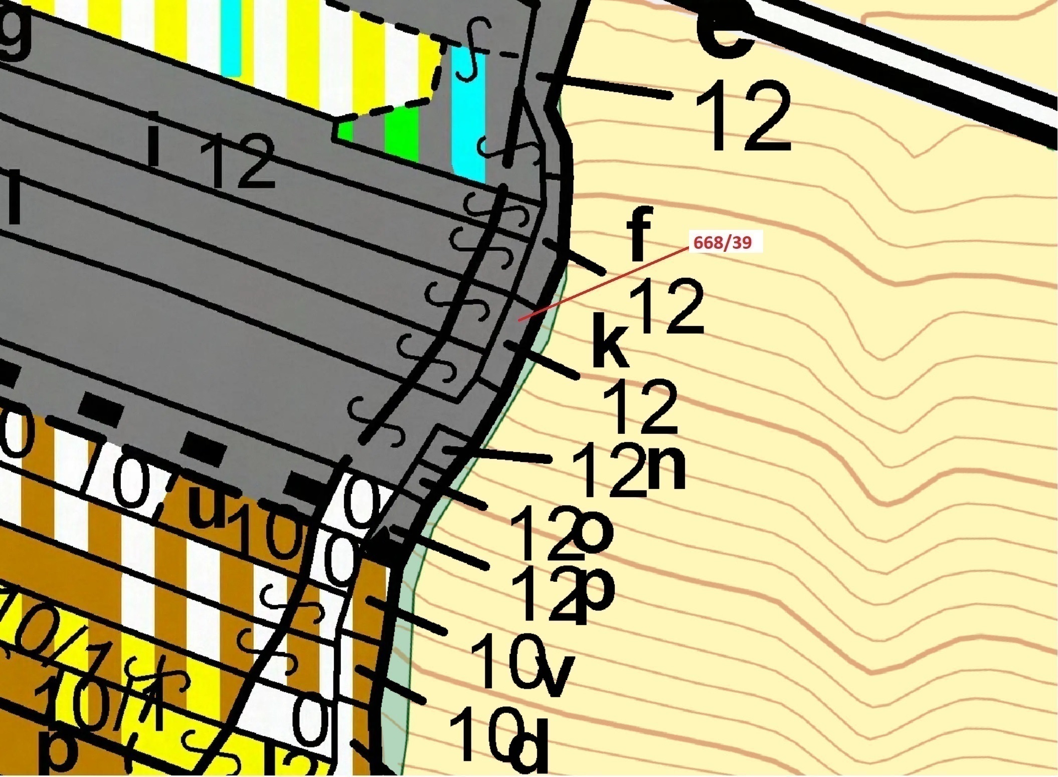 Lesní pozemek o výměře 222 m2, podíl 1/1, katastrální území Milavče, obec Milavče, obec s rozšířenou