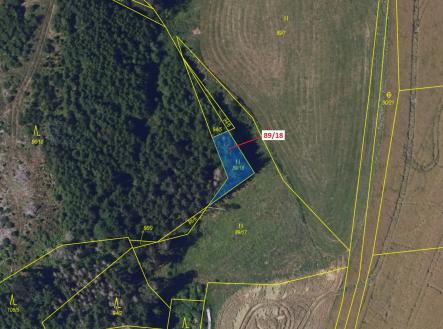 Prodej - pozemek, trvalý travní porost, 212 m²