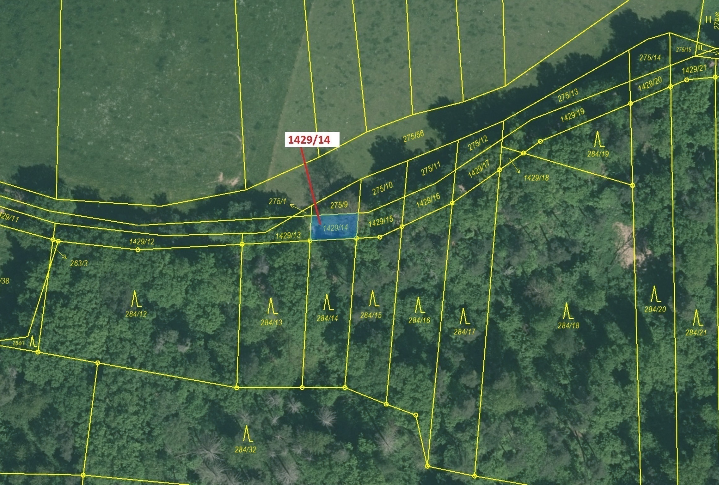 Ostatní plocha o výměře 80 m2, podíl 1/1, katastrální území Milavče, obec Milavče, obec s rozšířenou