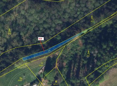 Prodej - pozemek, les, 248 m²