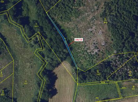 Prodej - pozemek, trvalý travní porost, 135 m²