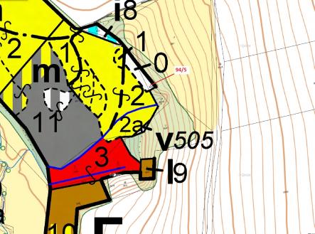 Prodej - pozemek, les, 119 m²