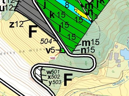Prodej - pozemek, les, 177 m²