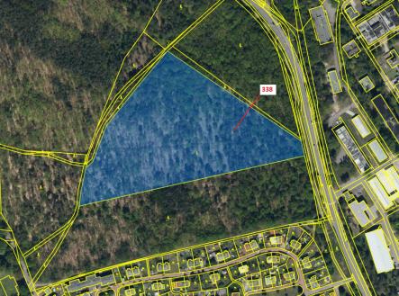 Prodej - pozemek, les, 37 060 m²