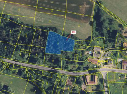 Prodej - pozemek, les, 2 475 m²