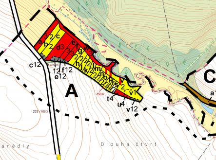 Prodej - pozemek, les, 532 m²