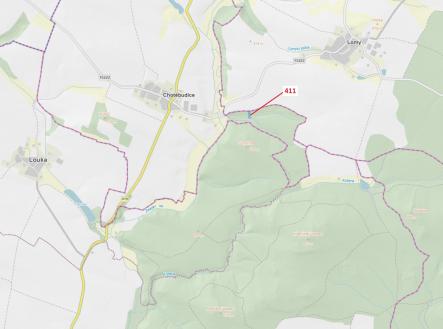 Prodej - pozemek, les, 1 979 m²