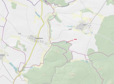 Prodej - pozemek, les, 1 822 m²