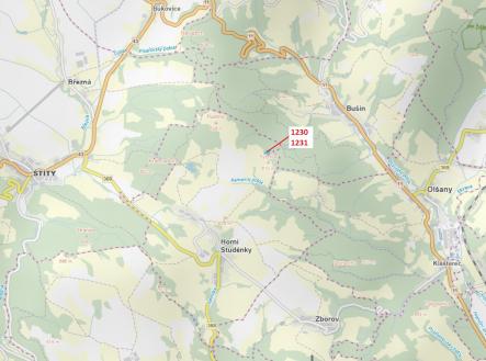 Prodej - pozemek, les, 7 904 m²