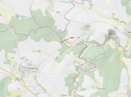 Prodej - pozemek, les, 1 841 m²