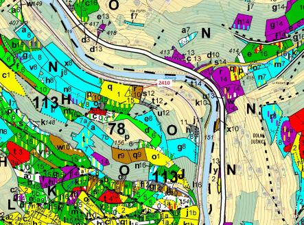 Prodej - pozemek, les, 2 416 m²