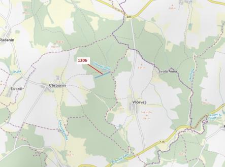 Prodej - pozemek, les, 10 189 m²