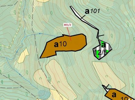 Prodej - pozemek, les, 8 765 m²