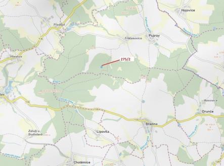 Prodej - pozemek, les, 4 568 m²