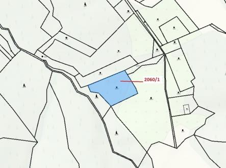 Prodej - pozemek, trvalý travní porost, 2 555 m²