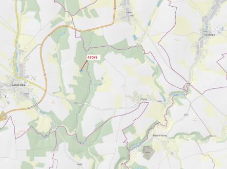 Prodej - pozemek, les, 2 751 m²