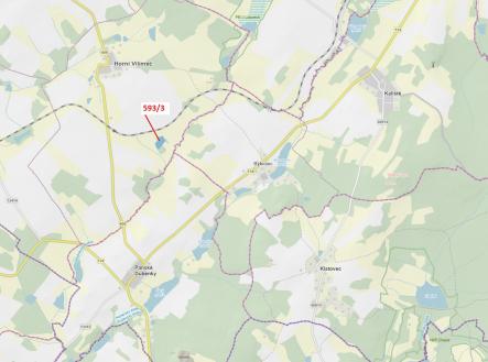 Prodej - pozemek, les, 9 119 m²