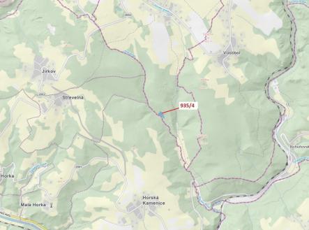 Prodej - pozemek, les, 3 532 m²