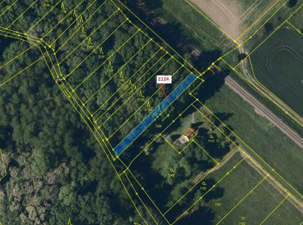 Prodej - pozemek, les, 380 m²