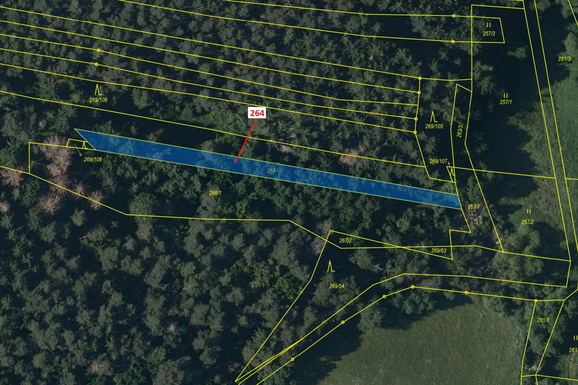 Ostatní plocha o výměře 854 m2, podíl 1/1, katastrální území Břežany u Rakovníka, obec Břežany, obec