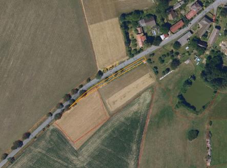 Prodej - pozemek, zemědělská půda, 1 053 m²