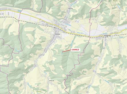 Prodej - pozemek, trvalý travní porost, 1 344 m²