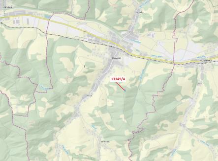 Prodej - pozemek, trvalý travní porost, 1 222 m²