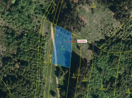 Prodej - pozemek, trvalý travní porost, 1 222 m²