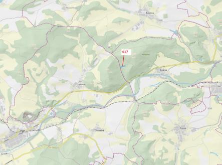 Prodej - pozemek, les, 4 280 m²