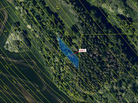 Prodej - pozemek, les, 453 m²