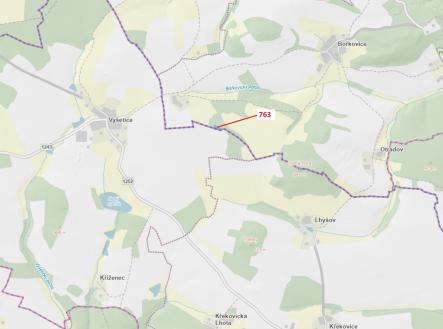 Prodej - pozemek, les, 1 498 m²