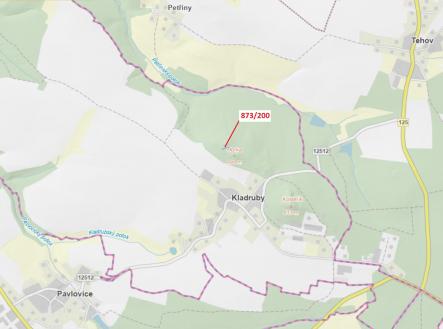 Prodej - pozemek, les, 189 m²