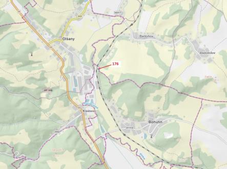 Prodej - pozemek, les, 692 m²