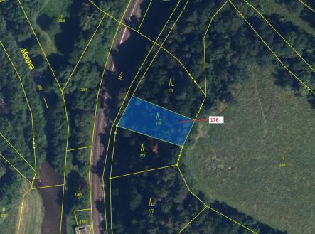 Prodej - pozemek, les, 692 m²