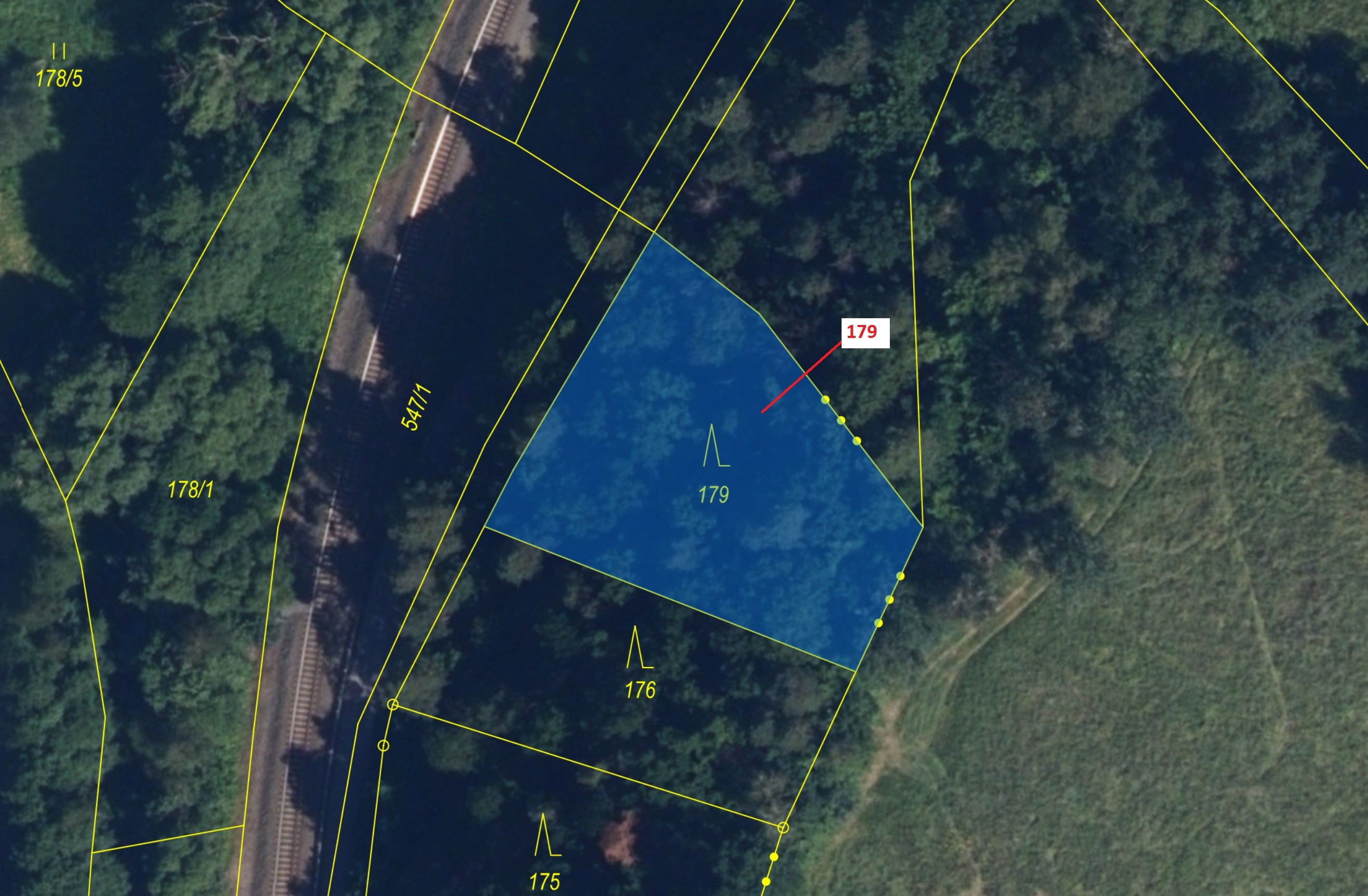 Lesní pozemek o výměře 939 m2, podíl 1/1, katastrální území Bohutín nad Moravou, obec Bohutín, obec 