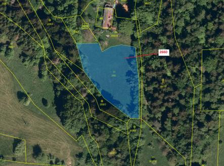 Prodej - pozemek, trvalý travní porost, 2 510 m²