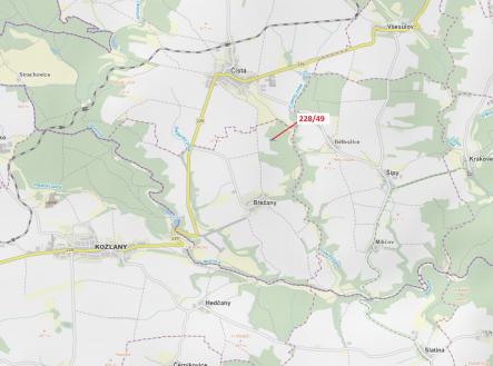 Prodej - pozemek, les, 2 070 m²