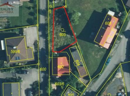 ortofoto 200 m2 č.jpg | Prodej - pozemek pro bydlení, 200 m²