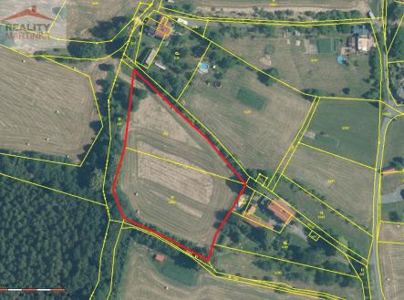 Prodej - pozemek, zemědělská půda, 6 598 m²