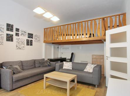 pokoj 2.JPG | Pronájem bytu, 2+kk, 42 m²