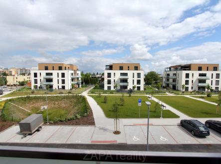 vhled z lodie 2.JPG | Pronájem bytu, 2+kk, 44 m²